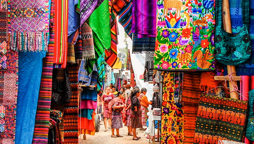 Mercado de Chichicastenango Guatemala